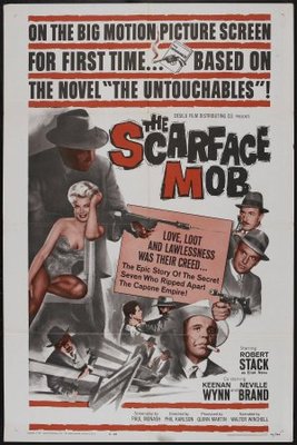 The Scarface Mob Wooden Framed Poster