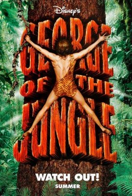 George of the Jungle Metal Framed Poster