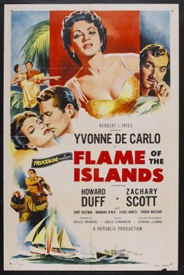 Flame of the Islands Wood Print