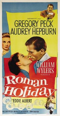Roman Holiday Poster with Hanger