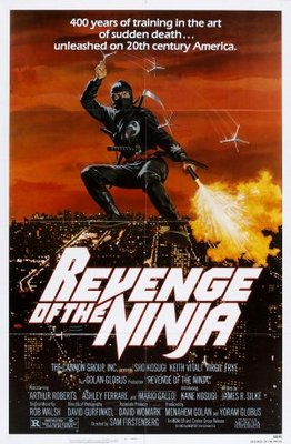 Revenge Of The Ninja Poster with Hanger