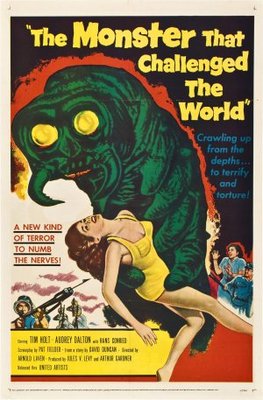The Monster That Challenged the World Metal Framed Poster