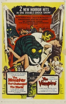 The Monster That Challenged the World Metal Framed Poster
