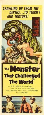 The Monster That Challenged the World kids t-shirt