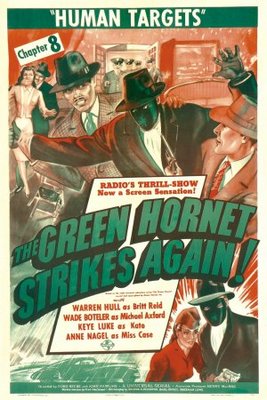 The Green Hornet Strikes Again! Wooden Framed Poster