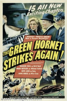 The Green Hornet Strikes Again! Canvas Poster