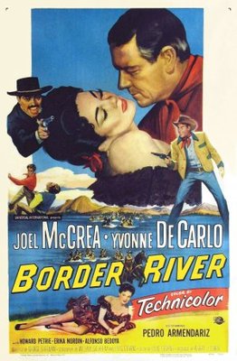 Border River Metal Framed Poster
