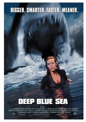 Deep Blue Sea Wooden Framed Poster
