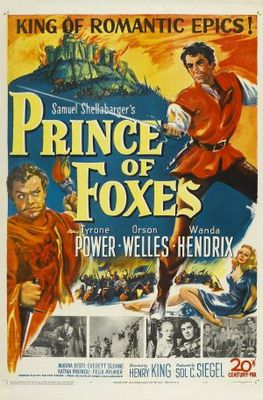 Prince of Foxes Wood Print