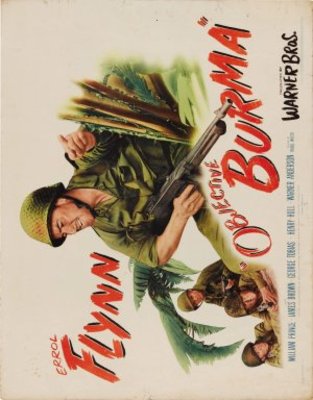 Objective, Burma! Metal Framed Poster