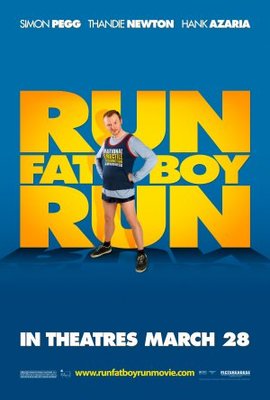 Run Fatboy Run Poster with Hanger