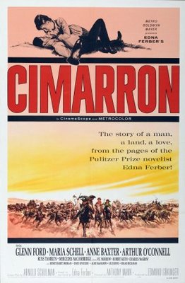 Cimarron Poster with Hanger