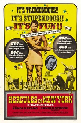 Hercules In New York Canvas Poster