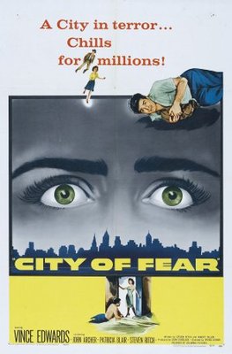 City of Fear Poster with Hanger