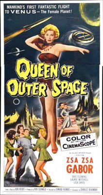 Queen of Outer Space Canvas Poster