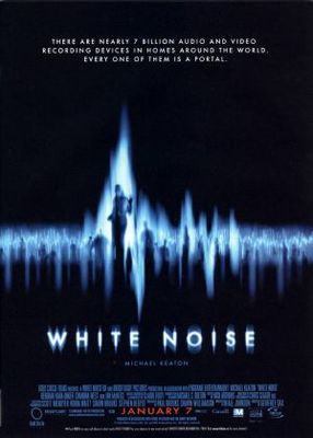 White Noise Metal Framed Poster