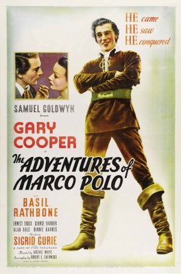 The Adventures of Marco Polo Wooden Framed Poster