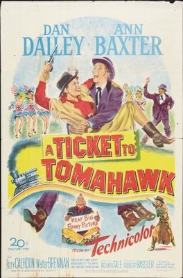 A Ticket to Tomahawk Metal Framed Poster