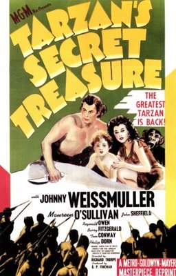 Tarzan's Secret Treasure Metal Framed Poster