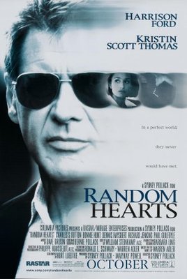 Random Hearts Poster with Hanger
