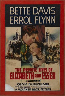 The Private Lives of Elizabeth and Essex Wooden Framed Poster