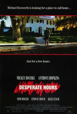 Desperate Hours Poster with Hanger