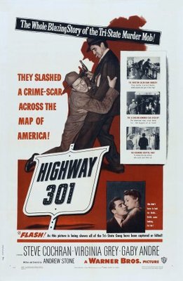 Highway 301 Wooden Framed Poster