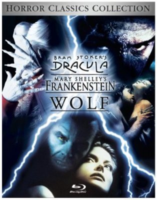 Frankenstein Wooden Framed Poster
