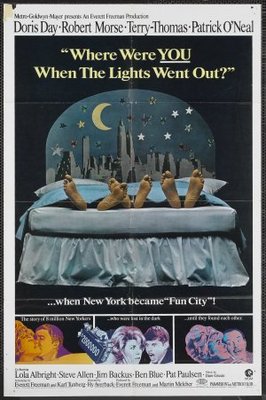 Where Were You When the Lights Went Out? Metal Framed Poster