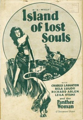 Island of Lost Souls Poster with Hanger