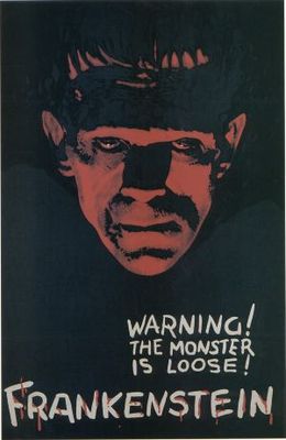 Frankenstein Metal Framed Poster