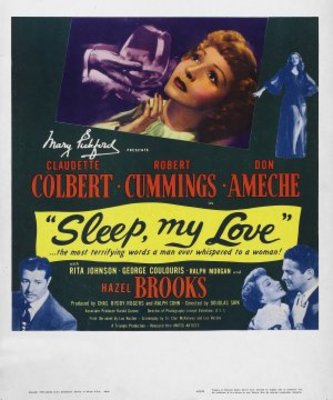 Sleep, My Love Poster with Hanger