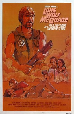 Lone Wolf McQuade Metal Framed Poster