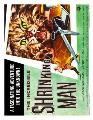 The Incredible Shrinking Man Wooden Framed Poster
