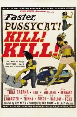 Faster, Pussycat! Kill! Kill! Canvas Poster