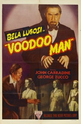 Voodoo Man Poster with Hanger