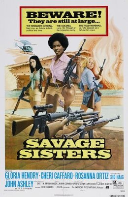 Savage Sisters Poster with Hanger