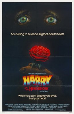 Harry and the Hendersons Metal Framed Poster