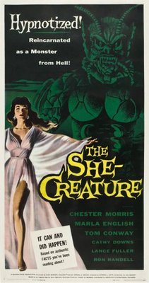 The She-Creature Metal Framed Poster