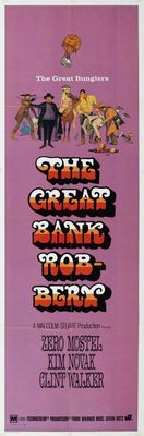 The Great Bank Robbery Wooden Framed Poster