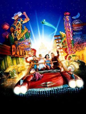 The Flintstones in Viva Rock Vegas Canvas Poster