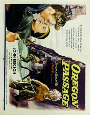 Oregon Passage Poster with Hanger