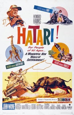 Hatari! Wooden Framed Poster