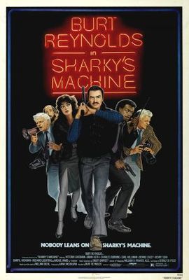 Sharky's Machine Poster with Hanger