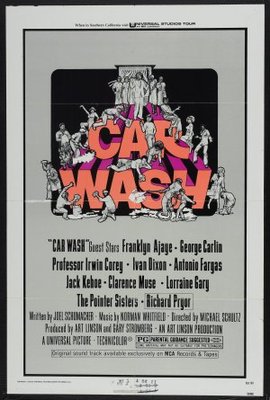 Car Wash Wooden Framed Poster