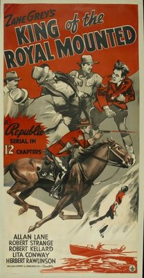 King of the Royal Mounted Canvas Poster