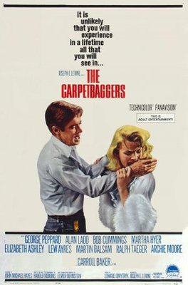 The Carpetbaggers Poster with Hanger