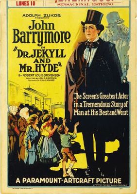 Dr. Jekyll and Mr. Hyde Wooden Framed Poster