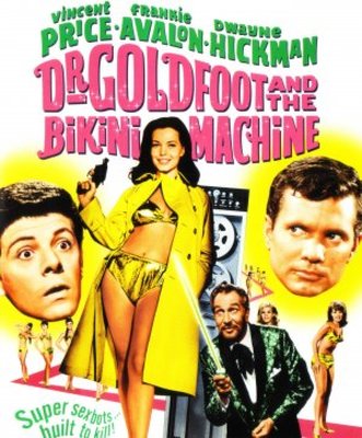 Dr. Goldfoot and the Bikini Machine Wooden Framed Poster