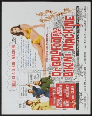 Dr. Goldfoot and the Bikini Machine Wooden Framed Poster